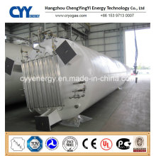 Industrial Low Temperature Liquid Nitrogen Oxygen Carbon Dioxide Argon Storage Tank with Different Capacities